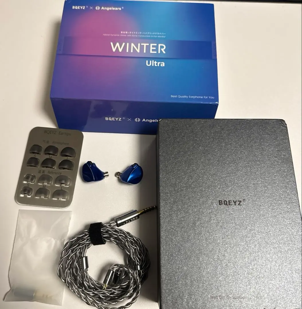 BQEYZ WINTER Ultra 海外購入 美品 即購入可　有線イヤホン HiFi audio winter ultra wired earphones of BQEYZ – BQEYZ audio