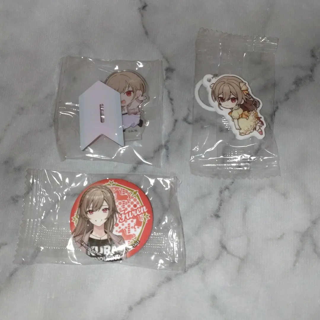 Thumbnail of Nijisanji Kura Sushi Furen E. Lustario Bikkura Pon All Types Set Acrylic Stand