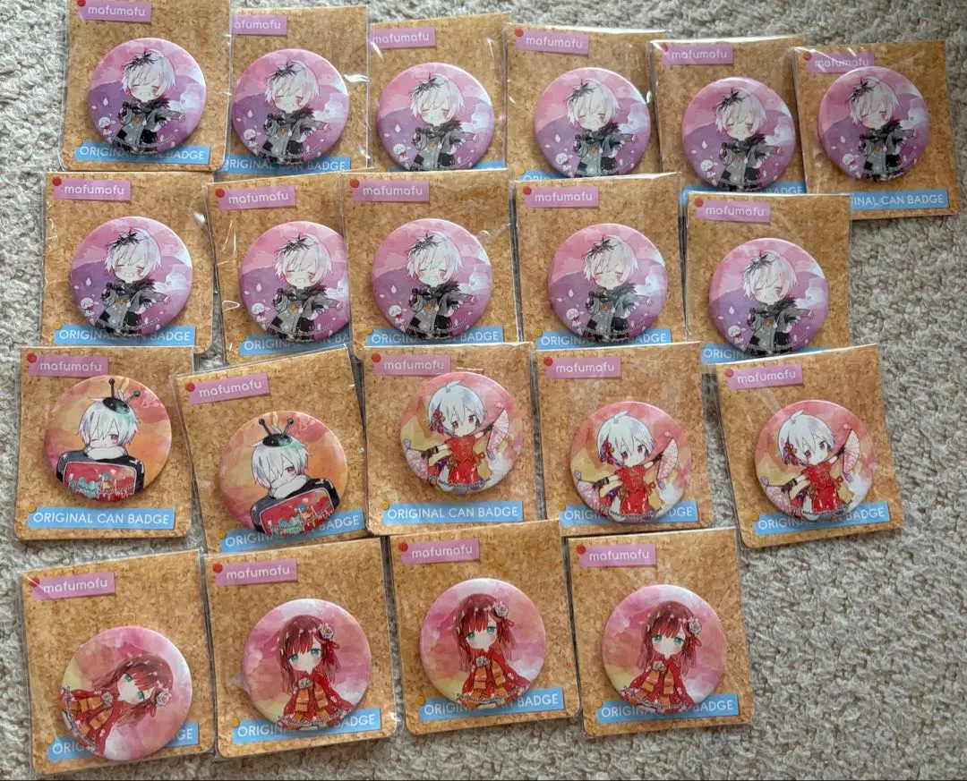 Thumbnail of Mafumafu FamilyMart Can Badges - Bulk Sale