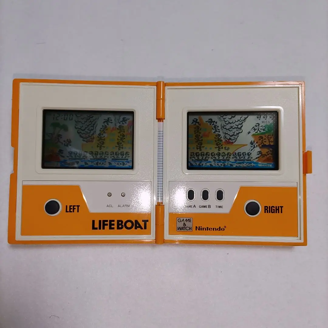 ⭐未使用⭐任天堂 ゲームウォッチ ライフボート TC-58 箱にキズあり