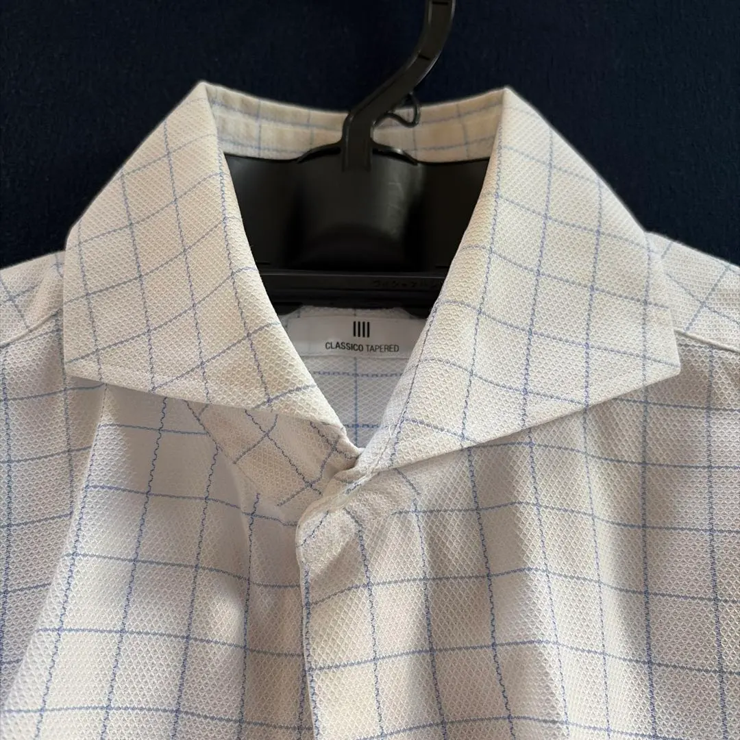 CLASSICO TAPERED 格紋長袖襯衫 スーツセレクト 的縮圖