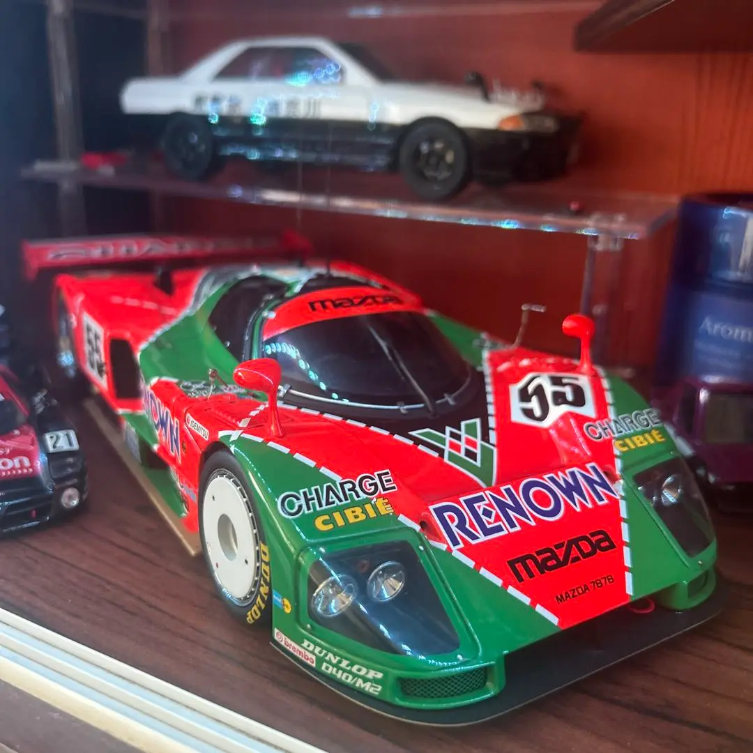 最終価格！ オートアート　1/18スケール　787B Autoart Signature 1/18 MAZDA 787B Le Mans Winner 1991 Johnny
