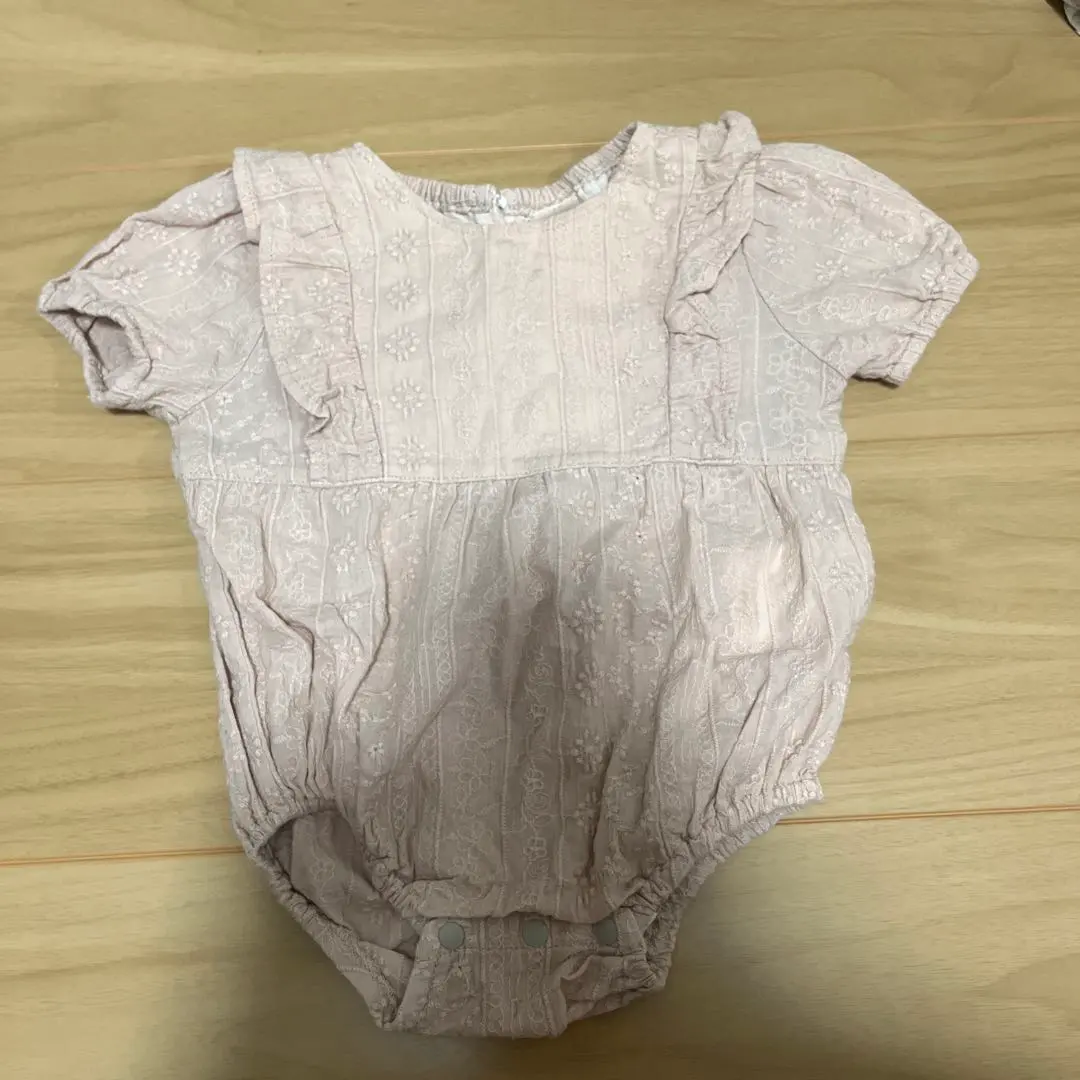 Thumbnail of tete a tete Pink Embroidered Romper