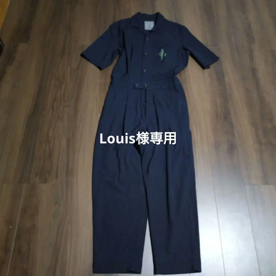 【3/18迄価格★】ヨウジヤマモト オーバーオール yohji yamamoto - M-WORK OVERALL (BLACK) オーバーオール