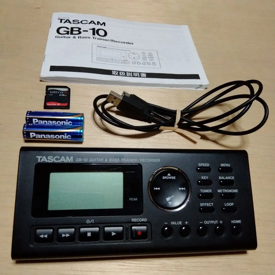 中古 美品TASCAM トレーナー/レコーダー ギター&ベース用 GB-10 GB-10 | Guitar/Bass Trainer/Recorder/Tuner | TASCAM - United
