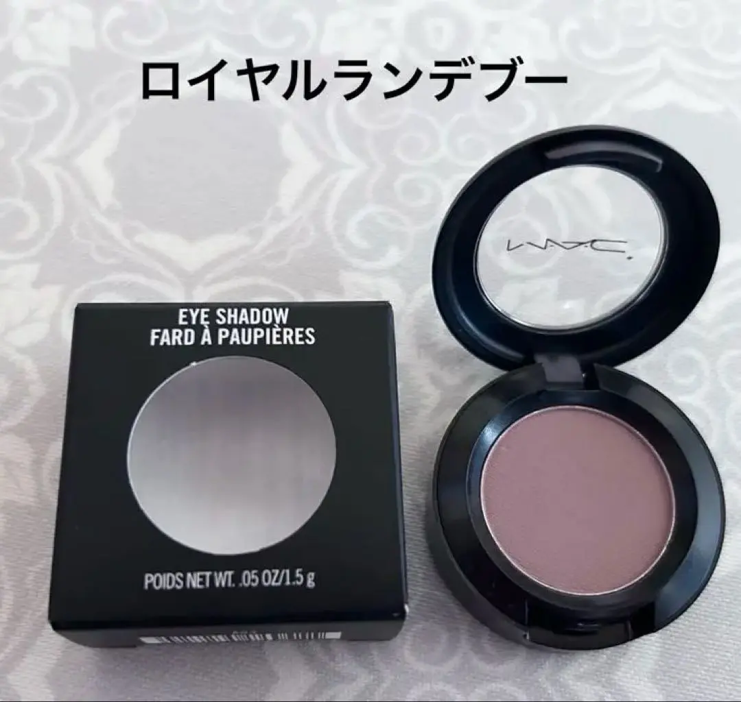MAC スモールアイシャドウ　ロイヤルランデブー　ワットクラウト　アマラスアロイ M・A・C / スモール アイシャドウ ロイヤル ランデブーの公式