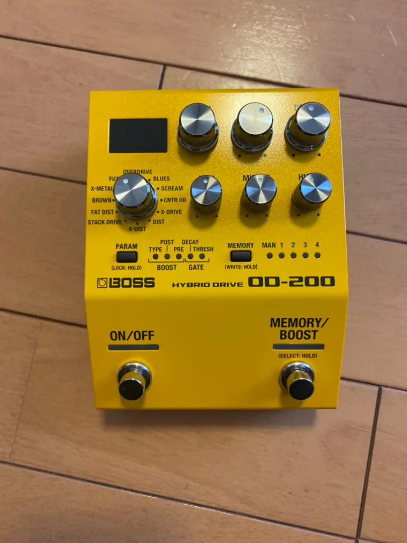 BOSS OD-200 ハイブリッドオーバードライブ 取説付き 2025年最新】boss od-200の人気アイテム - メルカリ