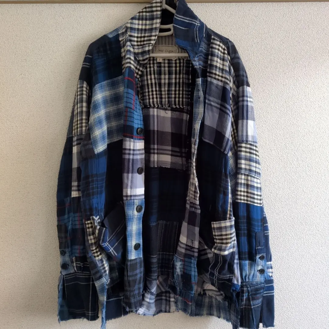 Greg Lauren アフリカンインディゴストライプ　スタジオシャツ 2025年最新】Greg Lauren シャツの人気アイテム - メルカリ