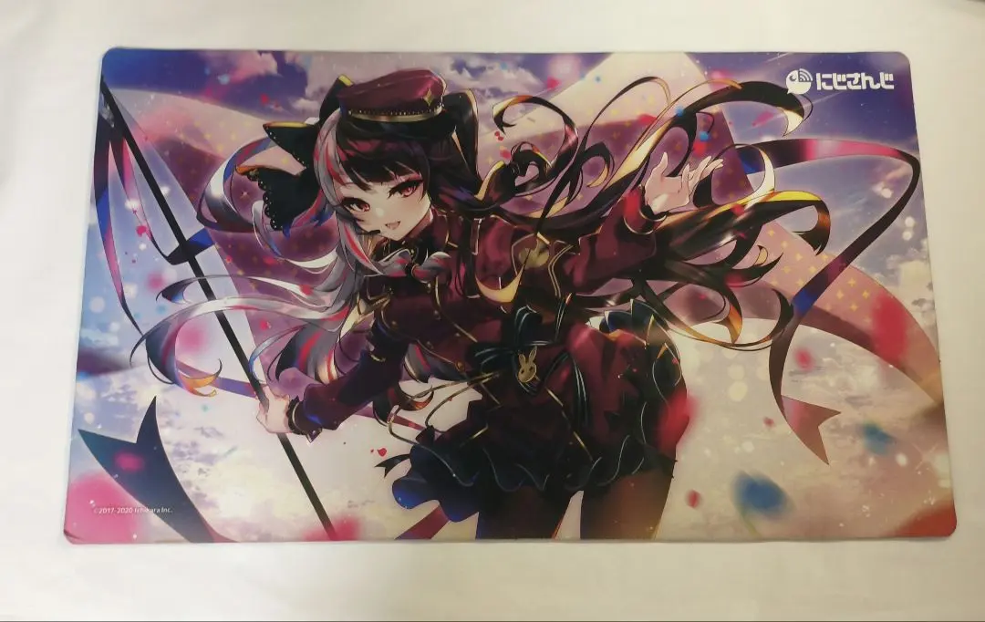 新品未使用 にじさんじ 夜見れな ラバーマット プレイマット デスクマット 新品未使用 にじさんじ 夜見れな ラバーマット プレイマット