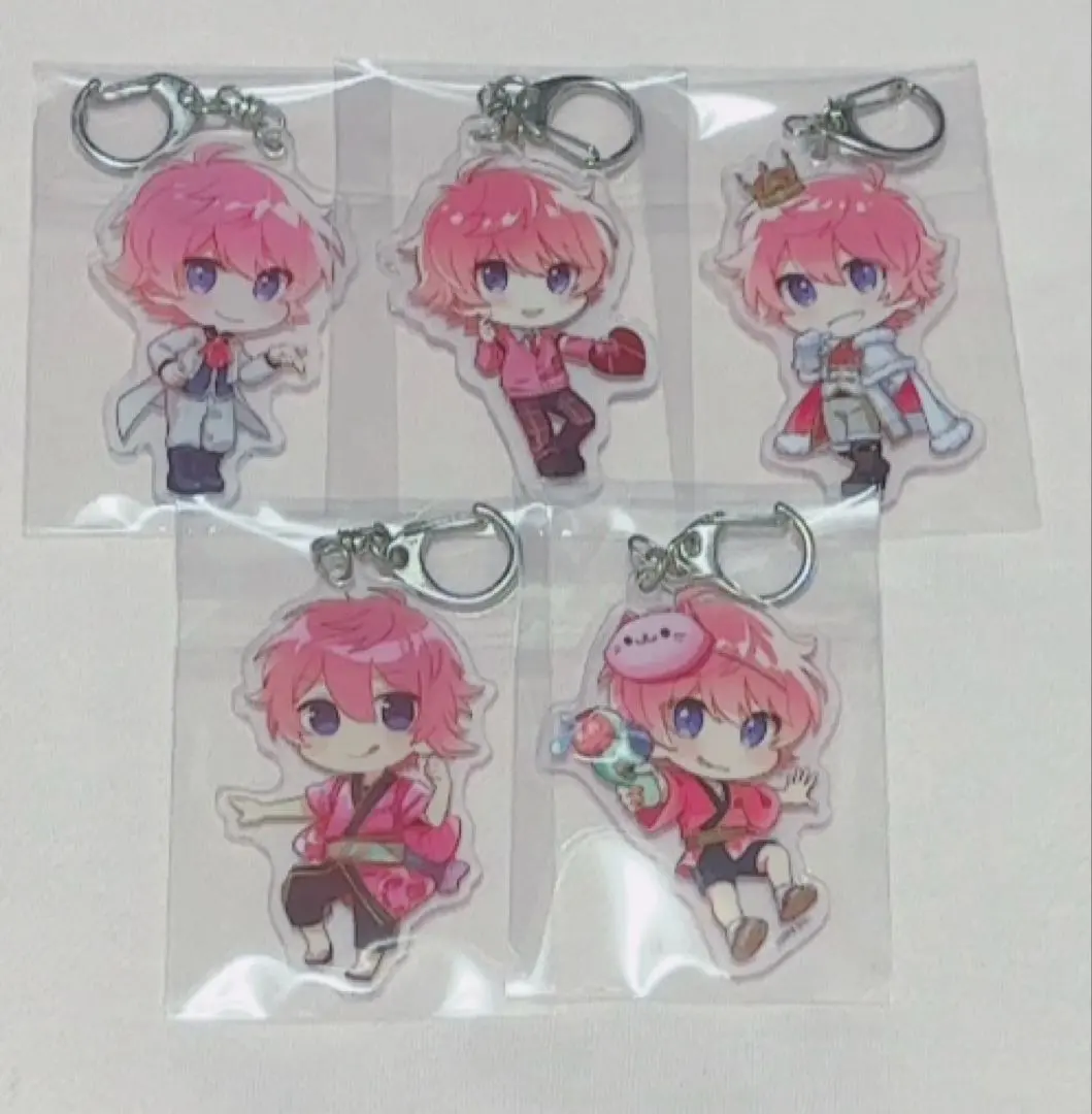 Thumbnail of StPri Satomi-kun Acrylic Keychains - Set of 5