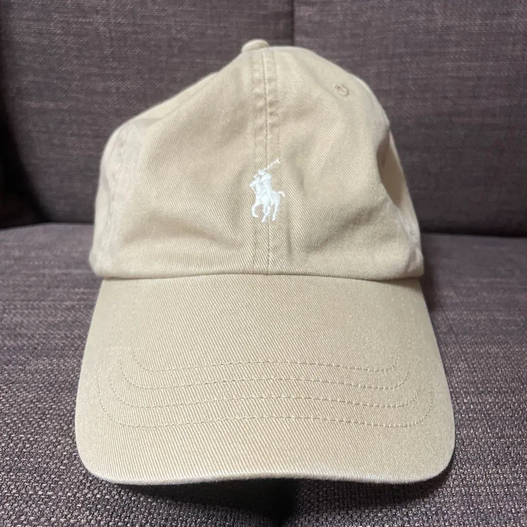 Thumbnail of POLO Beige Baseball Cap