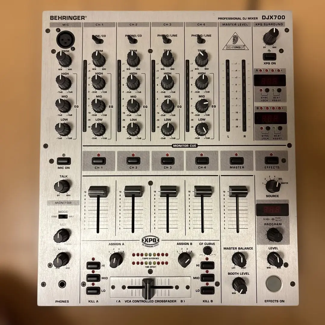 ベリンガー デジタルFXBPM DJX700-PROMIXER Amazon.com: Behringer DJX700 Professional 5-Channel DJ Mixer