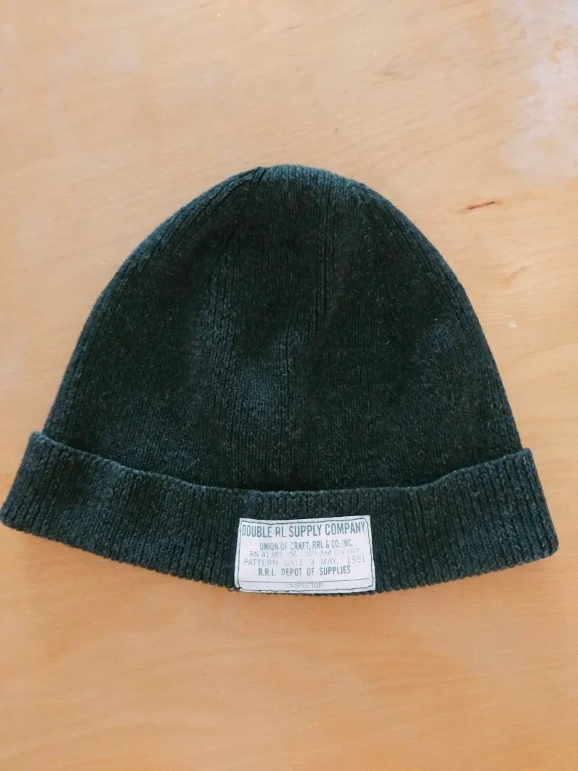 ✨完売品✨RRL ダブルアールエル コットン ウォッチ キャップ ビーニー RRL（ダブル アール エル）の「コットン ウォッチ キャップ