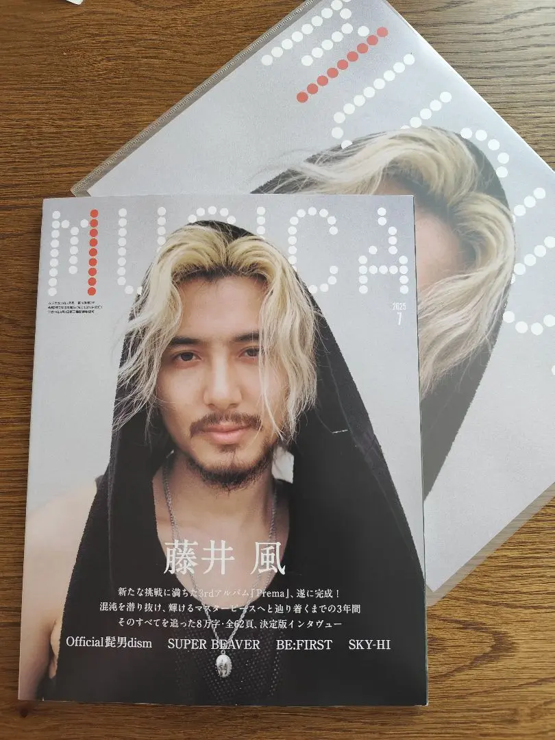 コメ必須▼MUSICA 藤井風 限定 A3 ポスター 非売品 HEHN LASA コメント必須 値下不可 MUSICA 藤井風 限定 A3 ポスター 非売品