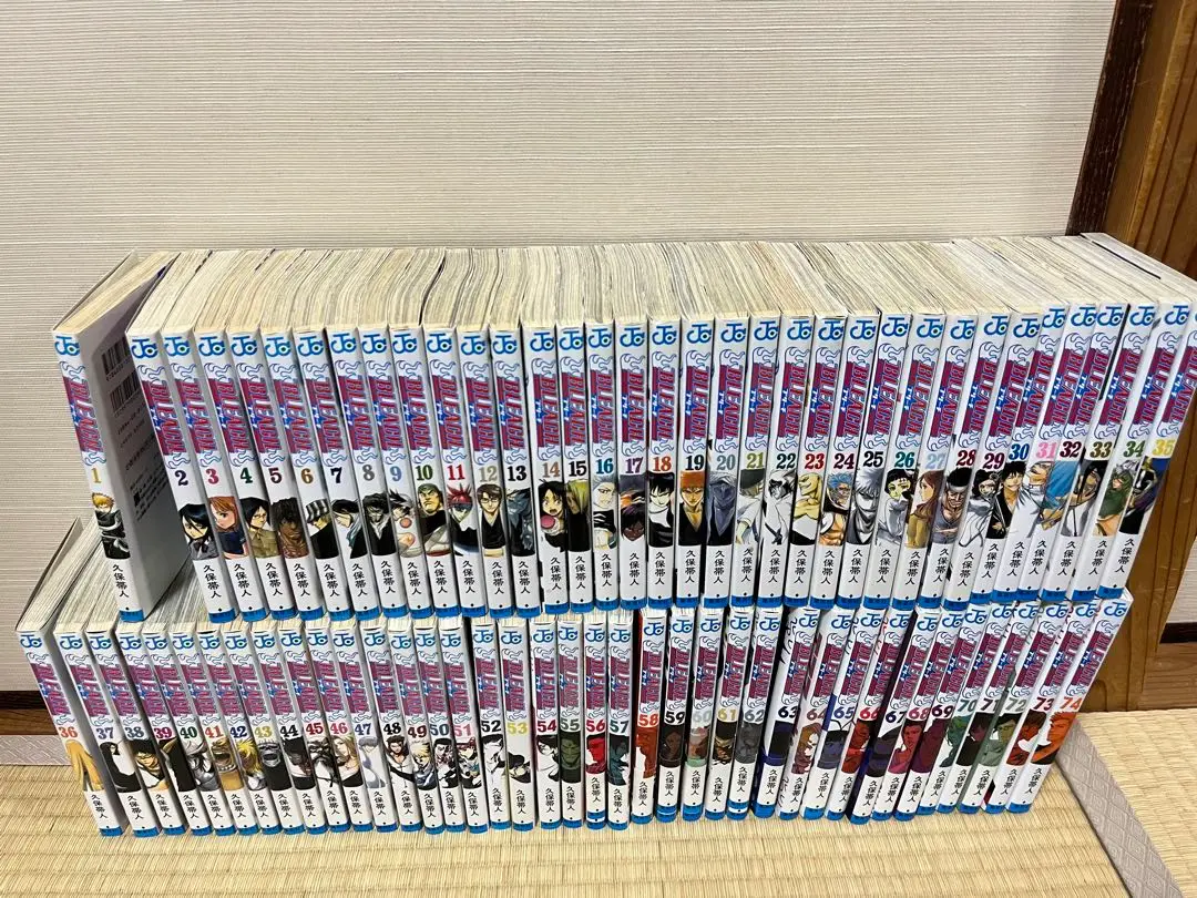 2025年最新】bleach ブリーチ コミック 全74巻 完結セットの人気