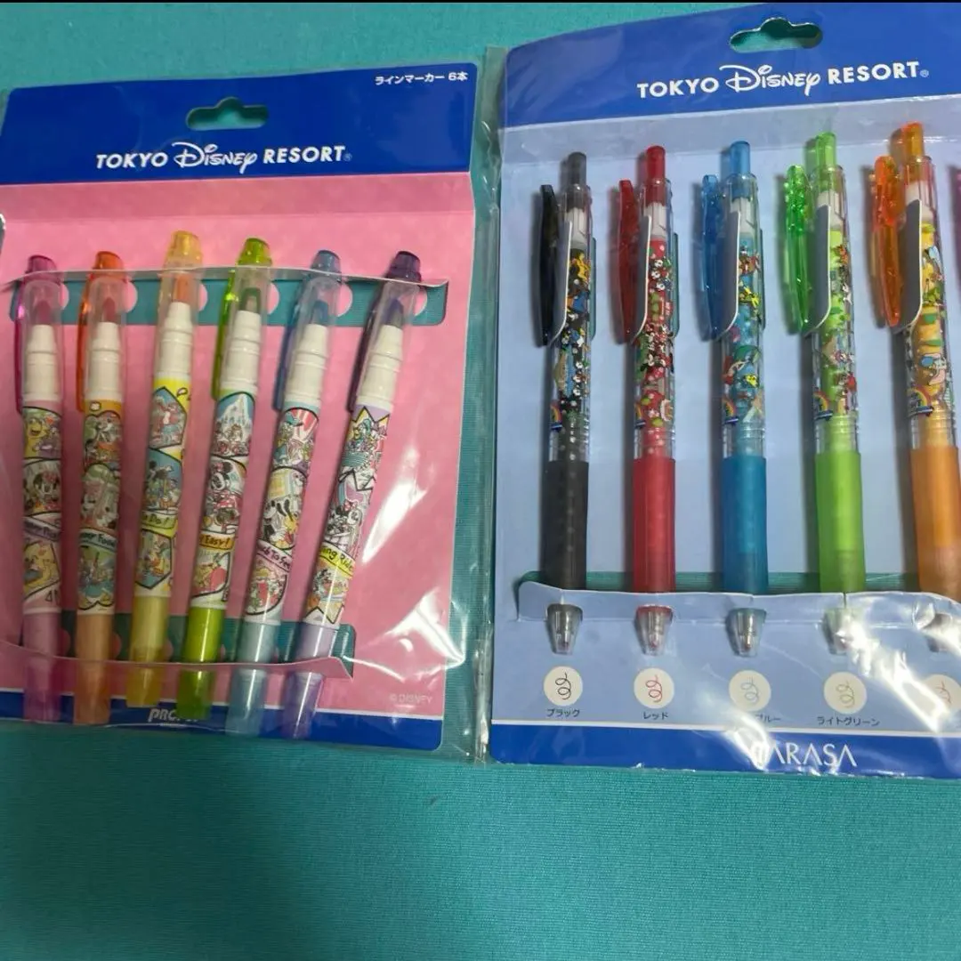 迪士尼 螢光筆 原子筆 套裝 的縮圖