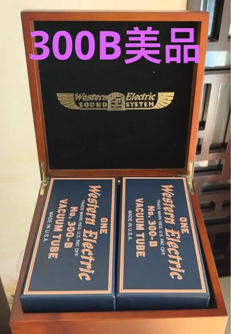 Western Electric 300-B 専用ケース付き Western Electric 300-B 専用ケース付き