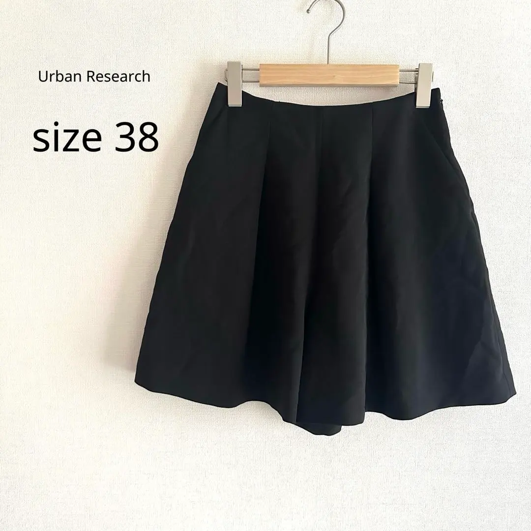 Thumbnail of Urban Research Culottes Half Pants Black 38 Solid