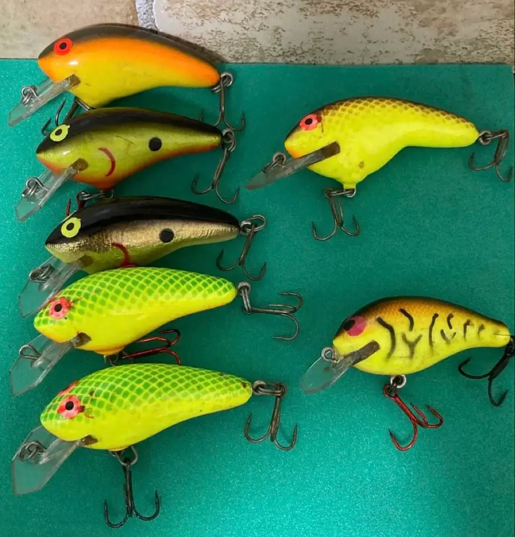 フラットシャッドベイツ　Flat Shad Little B #1 2個 フラットシャッドベイツ リトルB。シダーウッド製の小型フラット