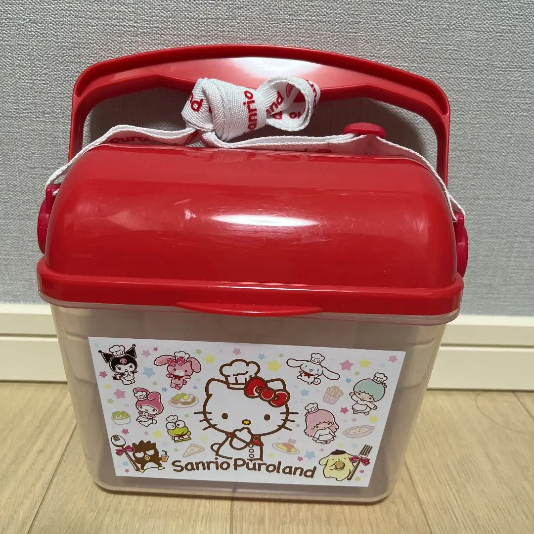 レア ハローキティ グッズ4点セット サンリオピューロランド ポップコーンバケツ キティちゃん サンリオピューロランド ポップコーンバスケット