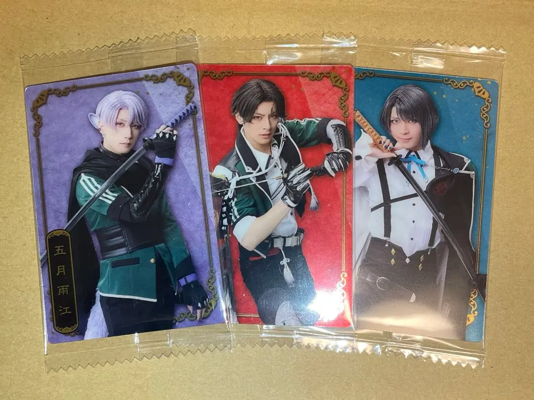 Thumbnail of Musical Touken Ranbu Wafer: Matsui, Buzen, Samidare