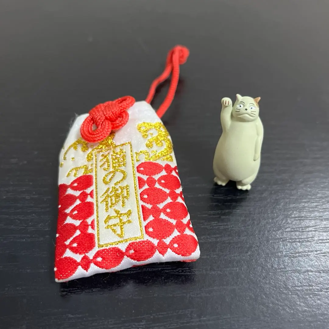 猫の恩返し ムタ 猫のお守り 非売品&廃番】ジブリ 猫の恩返し ムタ 耳をすませば ムーン 希少