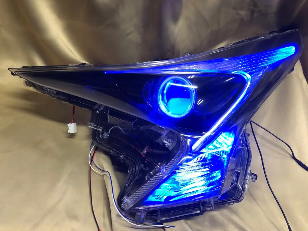 プリウス50 前期 LED イカリングヘッドライト