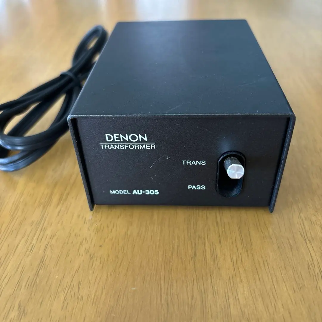 デノン DENON 昇圧トランス AU-305 デノン AU-305 MC昇圧トランス | SwingAudio Shop