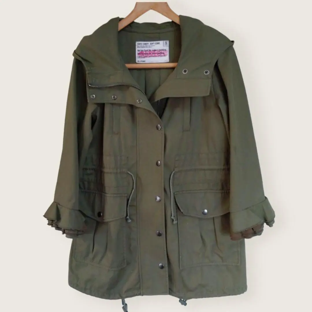JILLSTUART - JILL STUART レディース ミリタリージャケット カーキ S JILLSTUART - JILL STUART レディース ミリタリージャケット