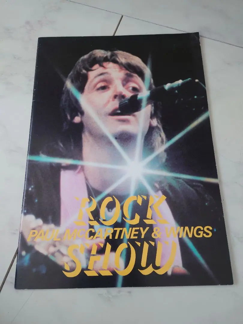 ポール・マッカーニー&ウイングスROCK SHOW B2サイズ映画ポスター2枚組 ポール・マッカーニー&ウイングスROCK SHOW B2サイズ映画
