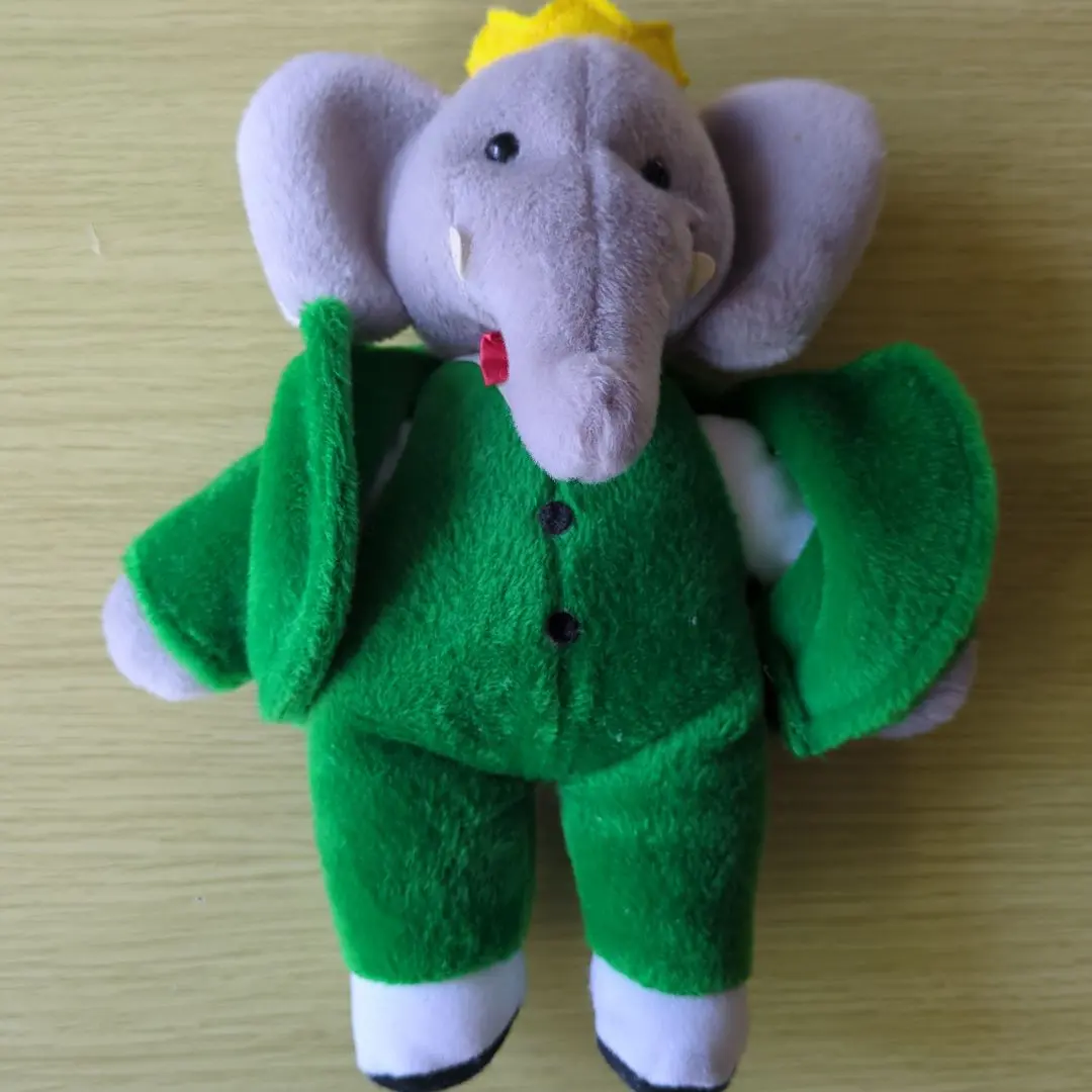 【廃盤品】象のババール ぬいぐるみ ペアセット 廃盤品】象のババール ぬいぐるみ ペアセット