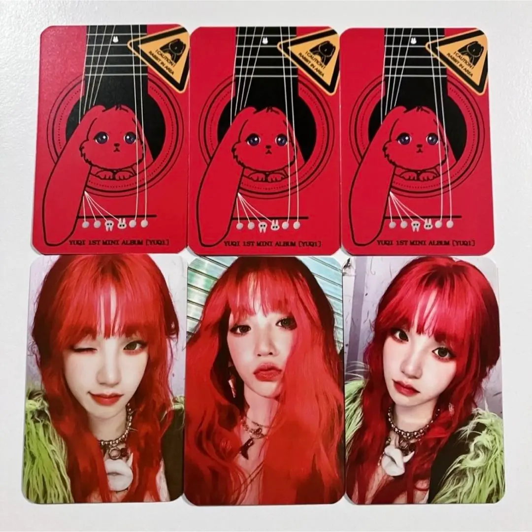 (G)I-DLE ウギ　YUQ1 solo 中華　kms 8枚 セット Amazon.co.jp: ウギ YUQI - YUQ1 (1stミニアルバム) CD+Folded