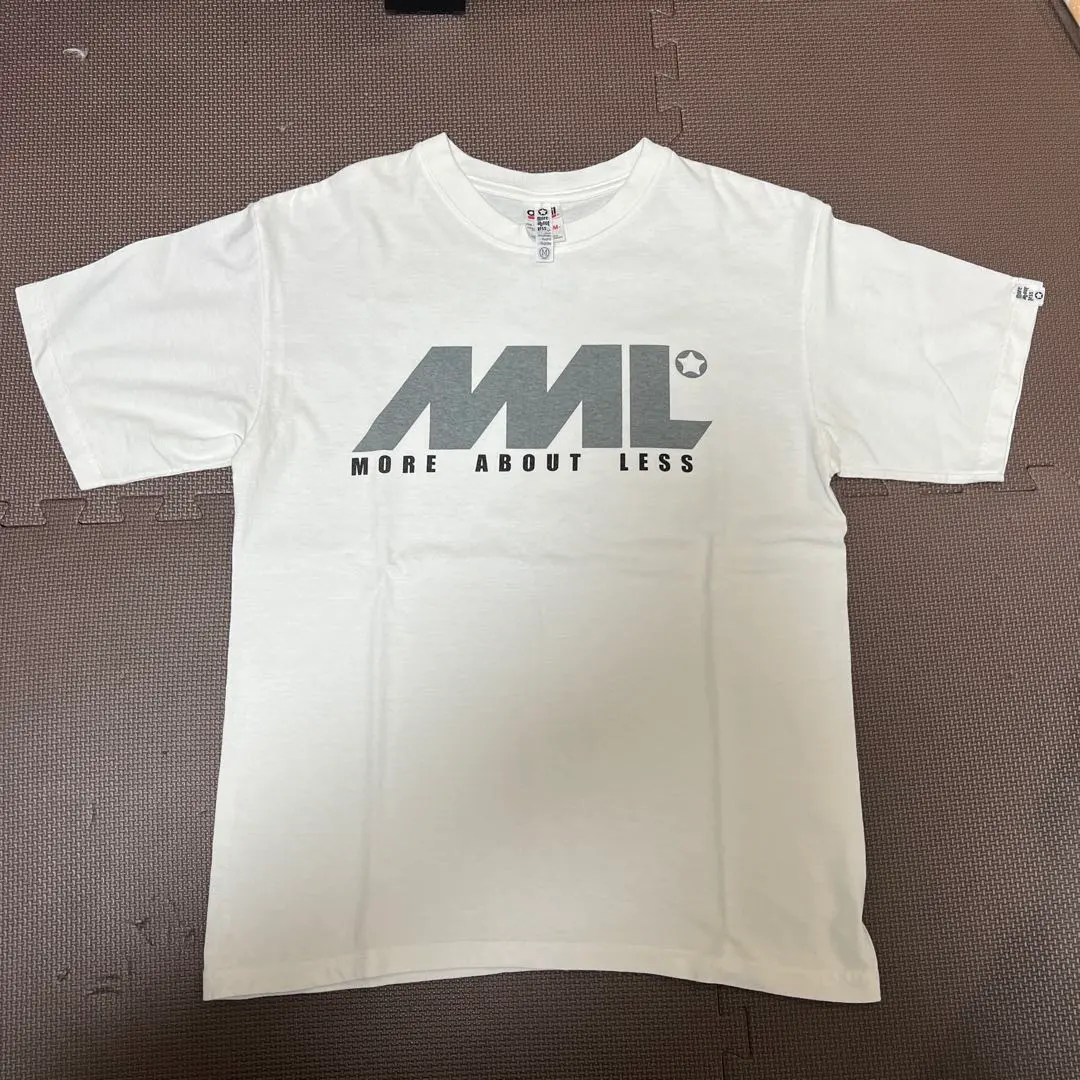 Thumbnail of [90s] MORE ABOUT LESS Logo T-shirt - Men's M - Made in USA