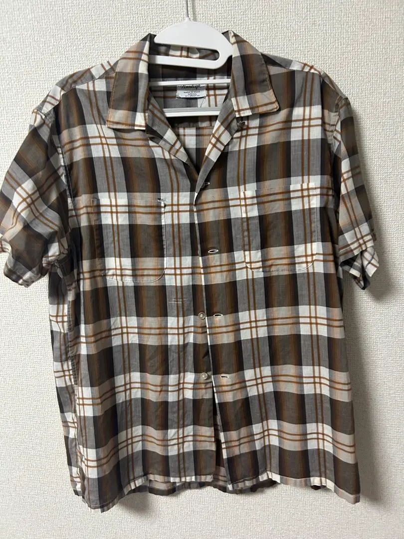 Thumbnail of Pennleigh short-sleeved check shirt 16 1/2