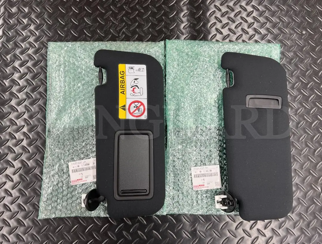 【新品】レクサス純正 LS 流用 サンバイザー 左右 伸縮仕様 ウルトラスエード 新品】レクサス純正 LS 流用 サンバイザー 左右 伸縮仕様
