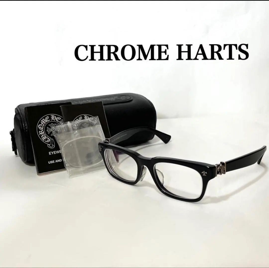 Chrome Hearts メガネ GITTIN ANY？ 保證書付き 的縮圖