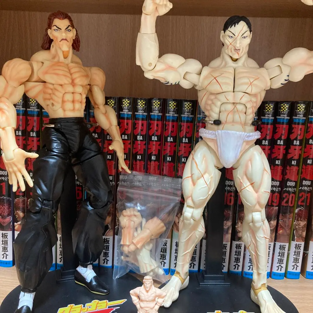 グラップラー刃牙 アクションフィギュア コンプリート 6体セット グラップラー刃牙 アクションフィギュア コンプリート 6体セット