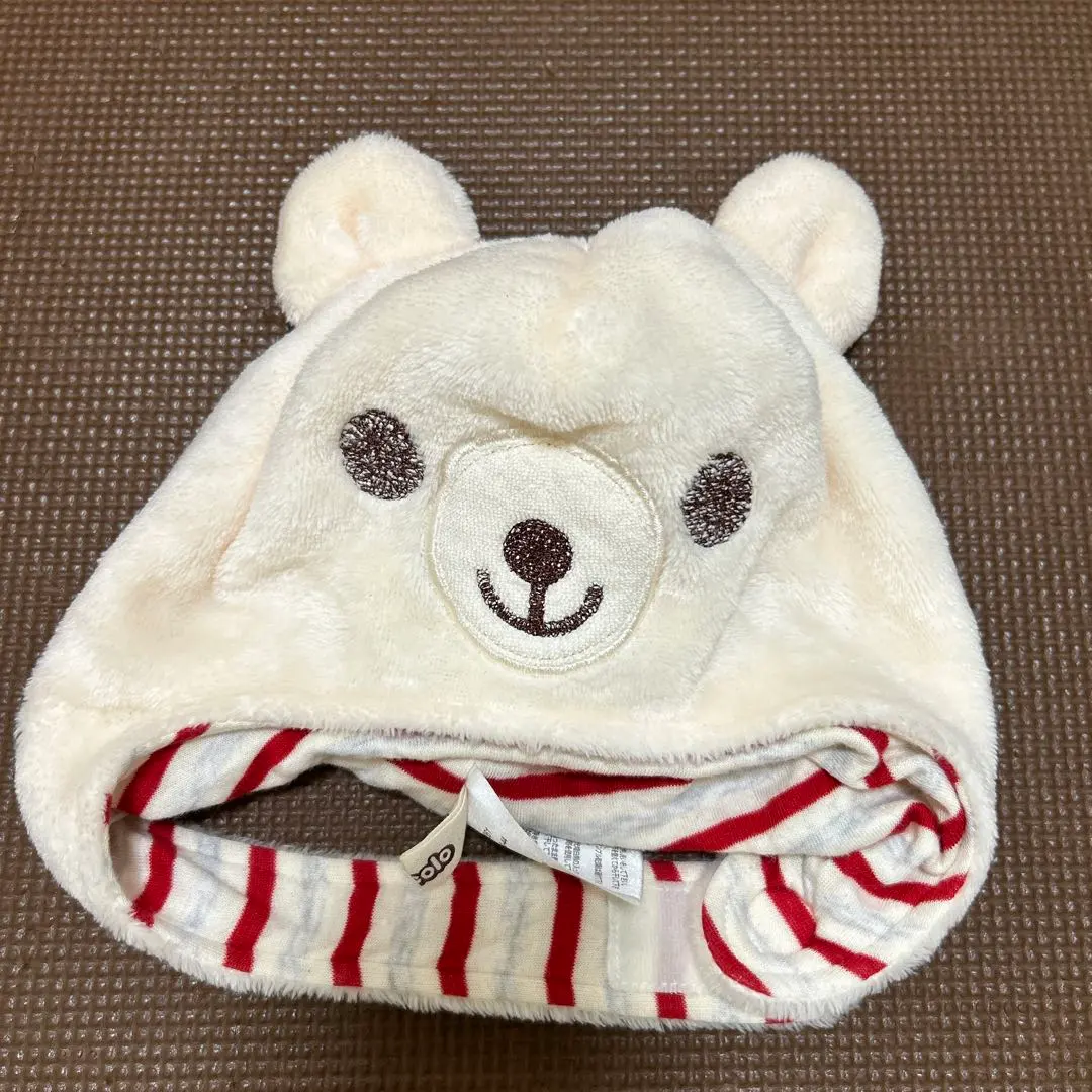 Thumbnail of Piccolo Bear Face Baby Hat 42-44cm