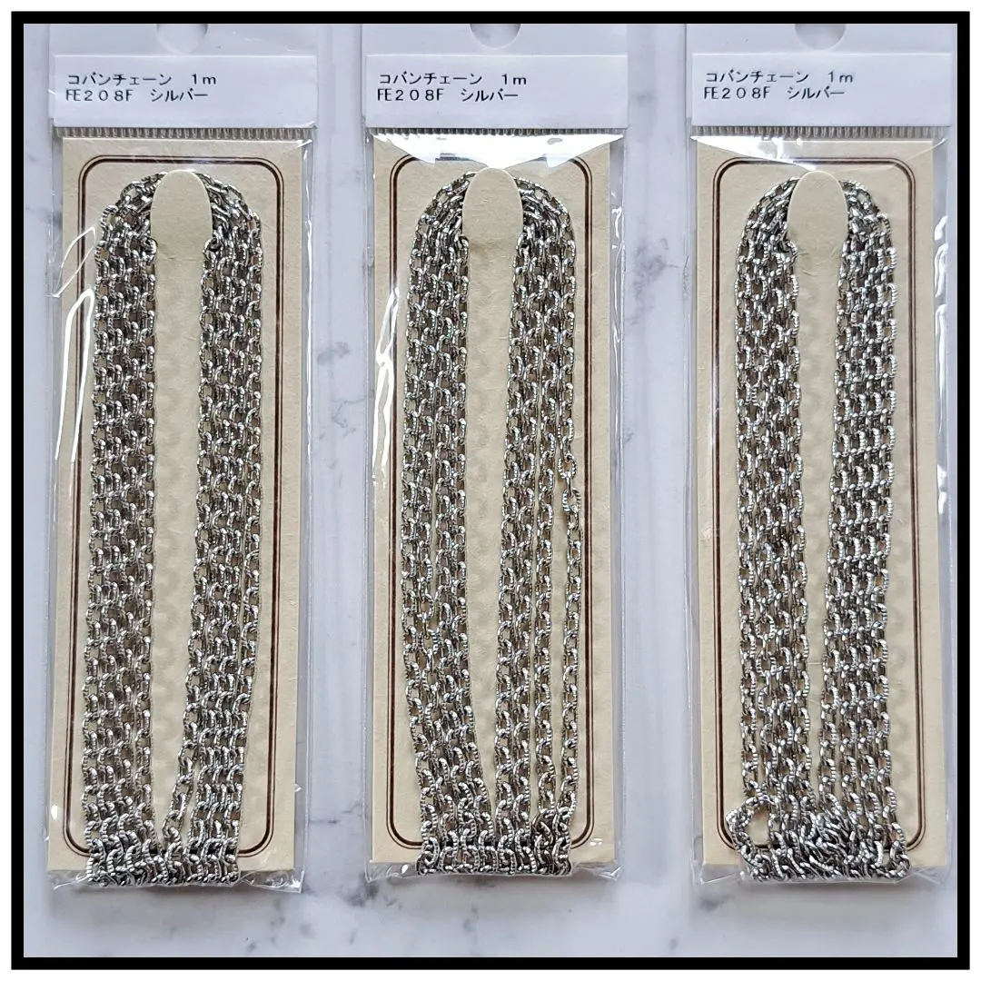 Thumbnail of Bundle Sale New 3 Sets Included Shipping Chain Necklace 1m Chain
