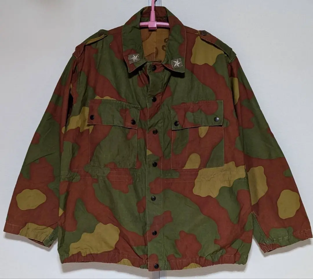 サンマルコカモ　ジャケット 実物 USED イタリア軍 フィールドジャケット サンマルコカモ