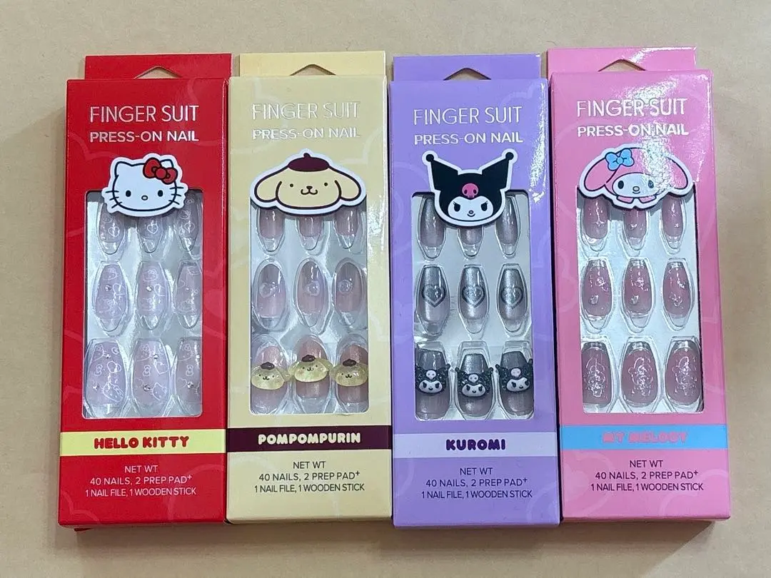 FINGER SUITサンリオ4点セット サンリオの人気キャラクターとKPOPアイドル愛用のネイル「FINGER