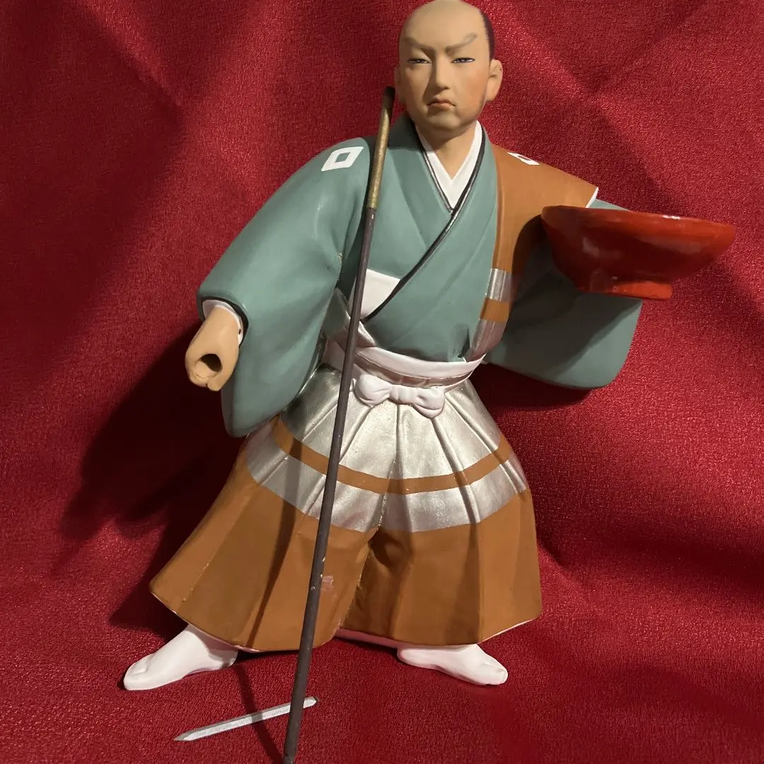 武田信玄　博多焼　博多人形　置物　骨董　希少　武将　武士　武者　戦国 武田信玄 博多焼 博多人形 置物 骨董 希少 武将 武士 武者 戦国