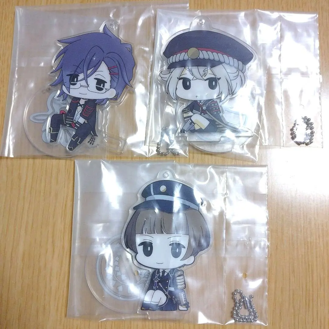 Thumbnail of Minna no Kuji Noodle Stopper Battle G Prize Acrylic Stand: Akashi, Hotarumaru, Hirano