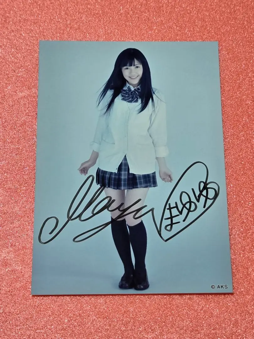 AKB  直筆サインポスター Yahoo!オークション - 坂川陽香 【直筆サイン入り】ポストカード