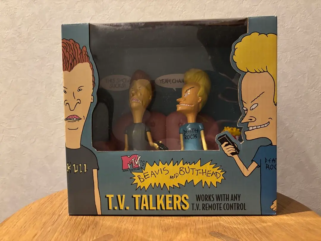 ビーバス & バットヘッド TVトーカーズ フィギュア MTV'S/エムティーヴィーズ・BEAVIS AND BUTT-HEAD/ビーバス