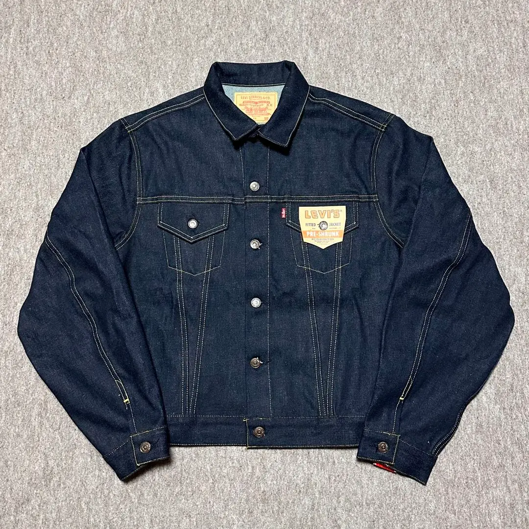 90s Levi's LVC 557XX バレンシア製 極美品 ゴールデンサイズ Levi's 557XX 555 Button Back Valencia Factory Made 1998 BIGE
