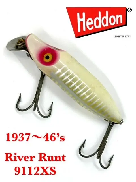 Heddon River Runt オールドルアー 1956?〜1960年頃製造 2025年最新】HEDDON river runtの人気アイテム - メルカリ