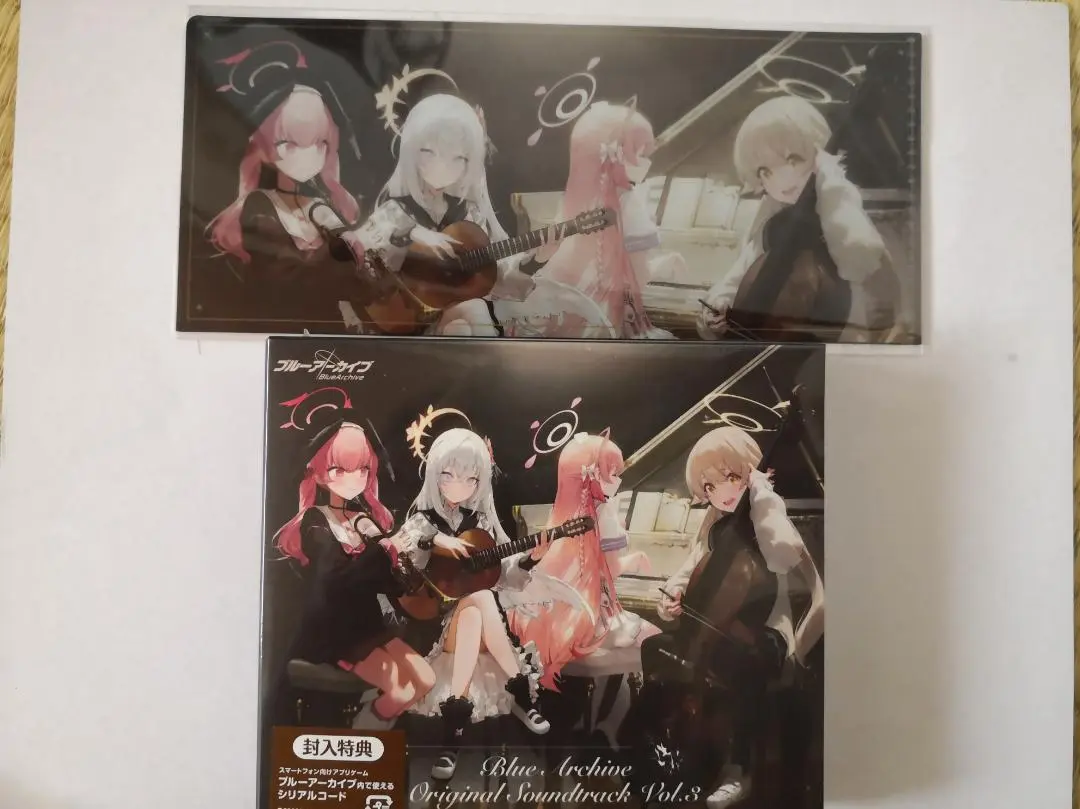 ブルーアーカイブ　サントラ　vol3.4 付属品　新品未開封品 ブルーアーカイブ オリジナルサウンドトラック vol 3 extra
