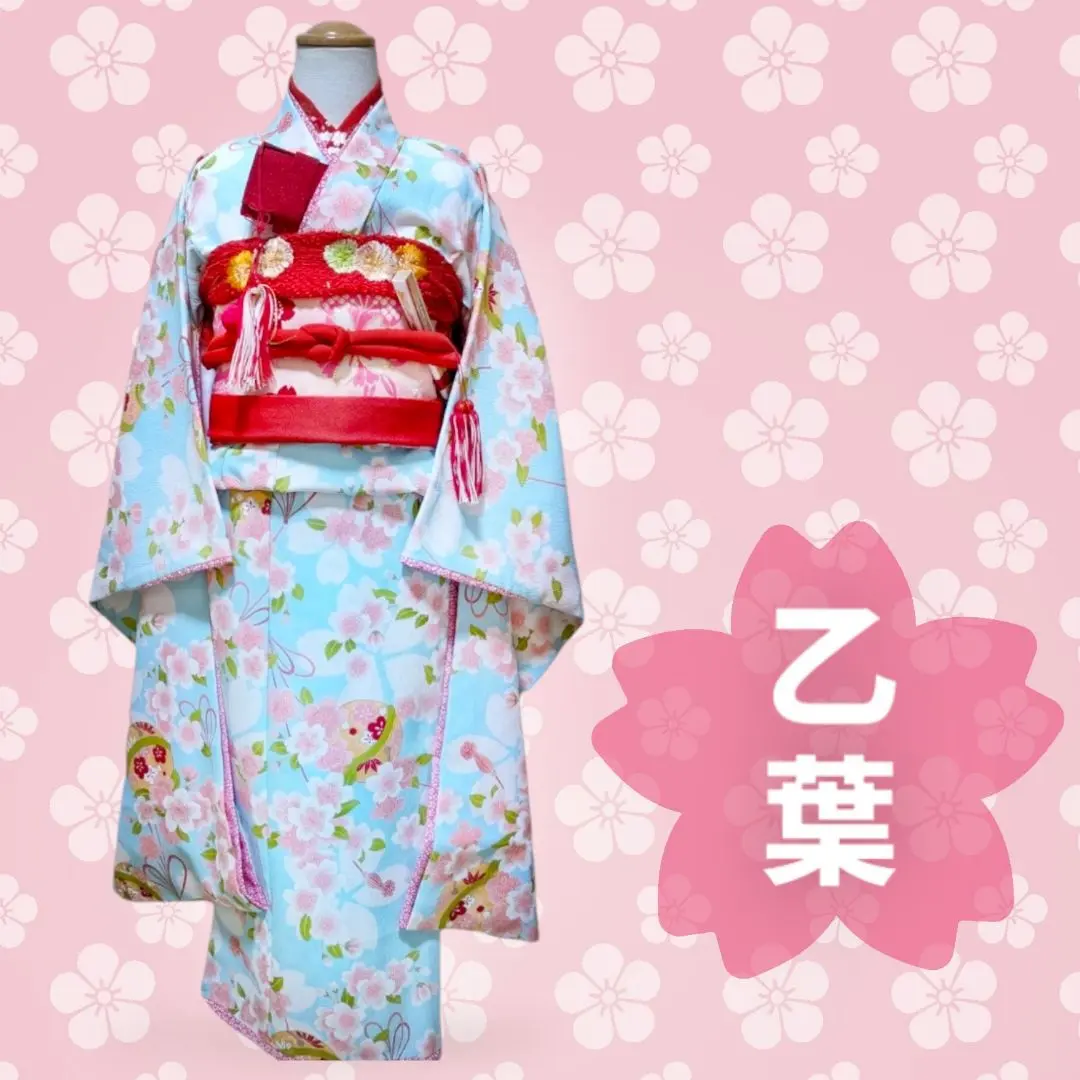 最終値下げ】七五三 3歳被布セット 乙葉 薄紫