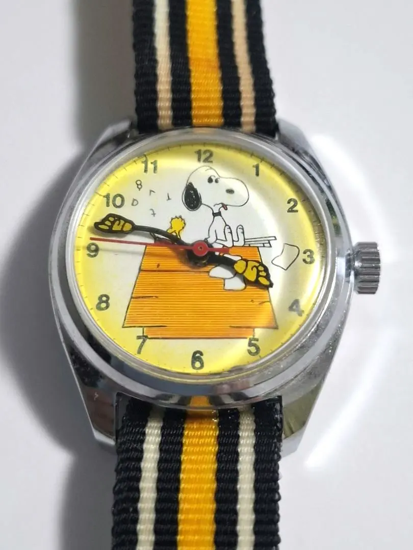 Thumbnail of ☆Vintage☆ Citizen 70s Showa Retro Snoopy Hand-Winding Wristwatch